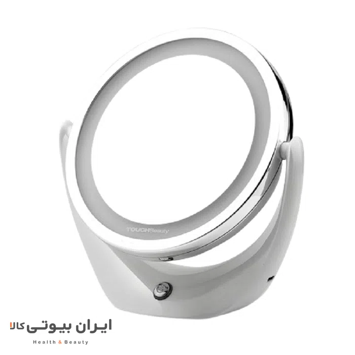 آینه بزرگنمایی X5 برای بررسی بهتر شما و دیدن تمام جزئیات، ایده‌آل برای روتوش و آرایش. این آینه نمای استثنایی از جزئیات را ارائه می‌دهد و در عین حال به شما امکان می‌دهد تمام صورت خود را ببینید.آینه 1X نمای کاملی از همه چیز در اطراف مدل مو و آرایش شما ارائه می‌دهد.آینه می‌تواند 360 درجه بچرخد تا زاویه مناسبی به شما بدهد و دید را تسهیل کند.